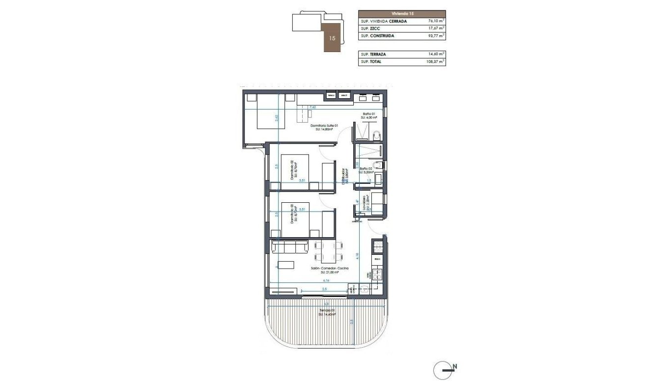 New Build - Apartment / flat - Guardamar del Segura - Camino del Puerto