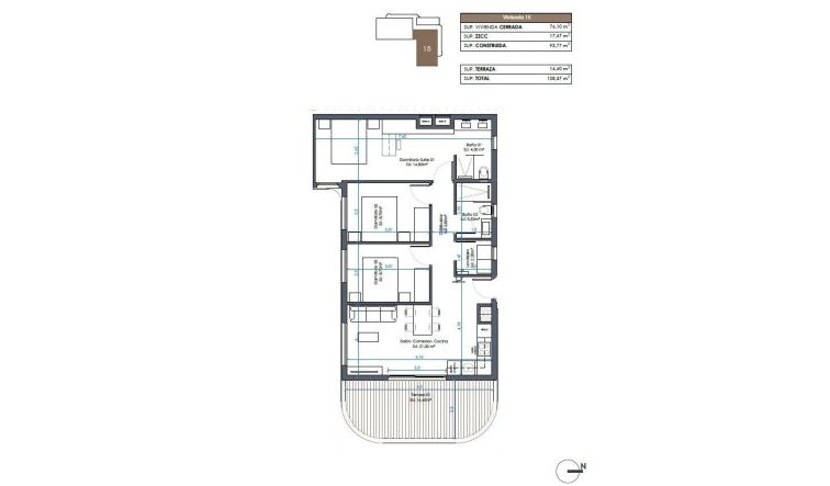 New Build - Apartment / flat - Guardamar del Segura - Camino del Puerto
