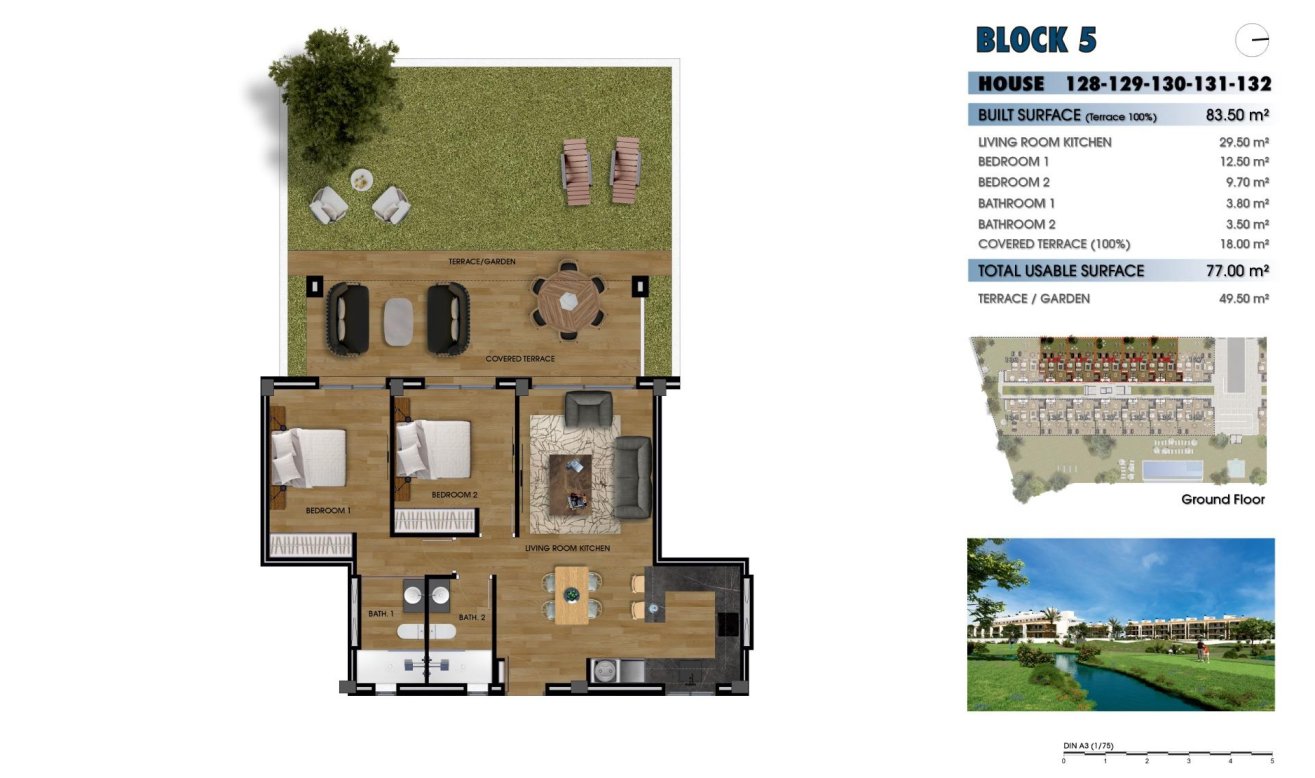 New Build - Apartment / flat - Los Alcazares - La Serena Golf