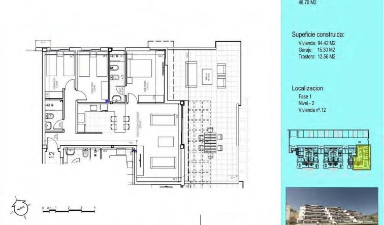 New Build - Apartment / flat - Vera - Vera Playa