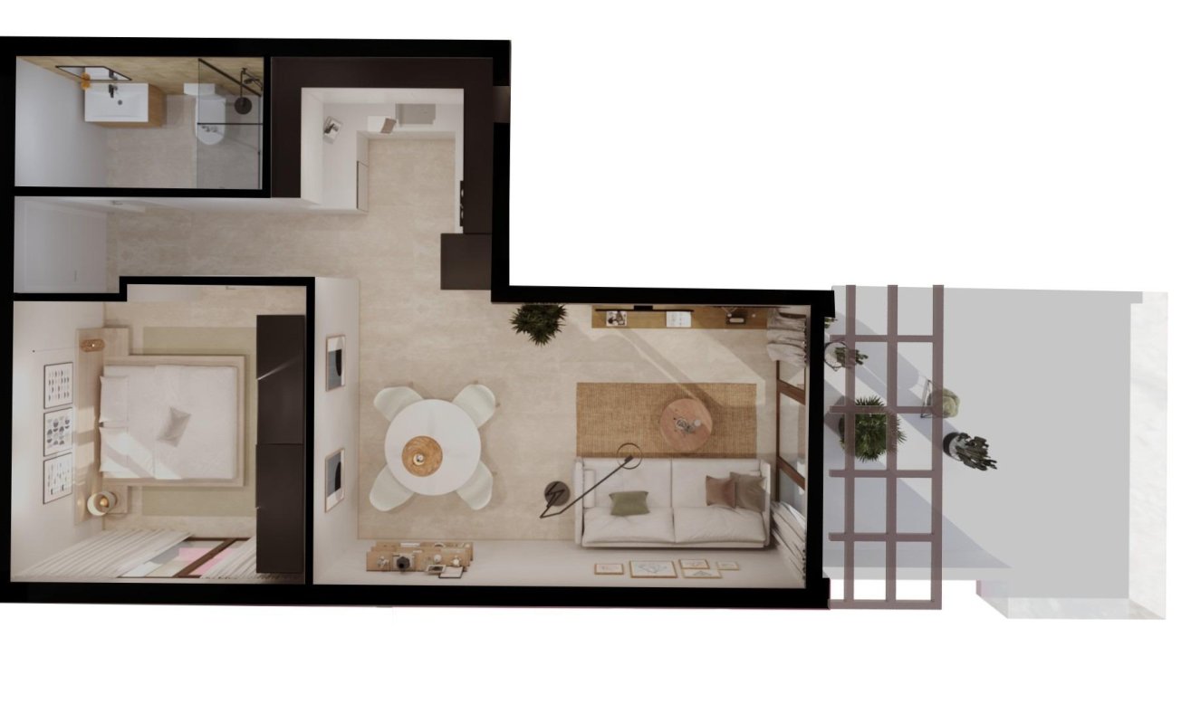 New Build - Apartment / flat - Vera - Vera Playa
