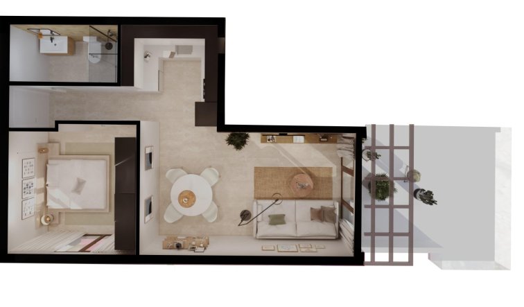 New Build - Apartment / flat - Vera - Vera Playa
