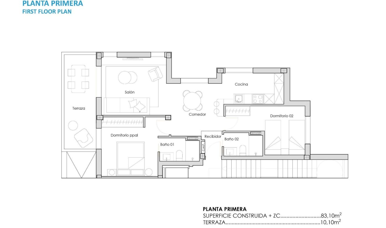New Build - Apartment / flat - Torre Pacheco - Santa Rosalia Lake And Life Resort