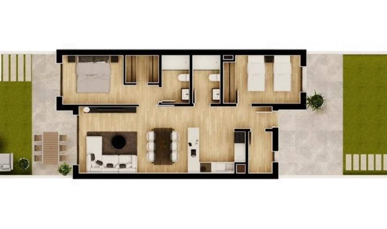 New Build - Apartment / flat - Monforte del Cid - Alenda Golf
