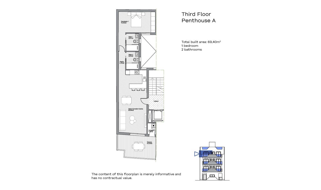 New Build - Penthouse - Torrevieja - Centro