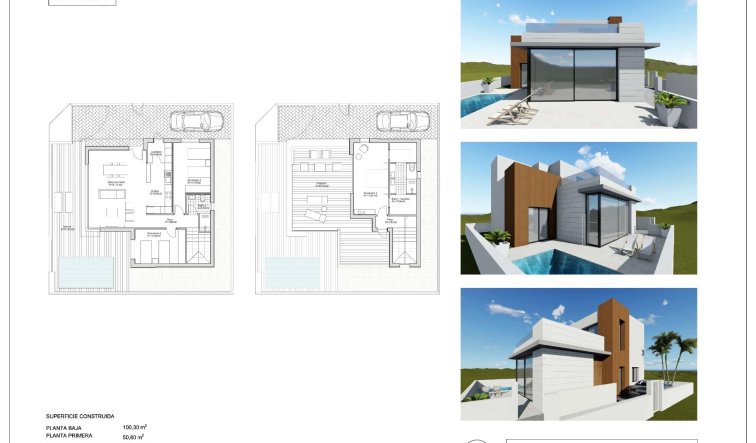 New Build - Villa - Pilar de la Horadada - pueblo