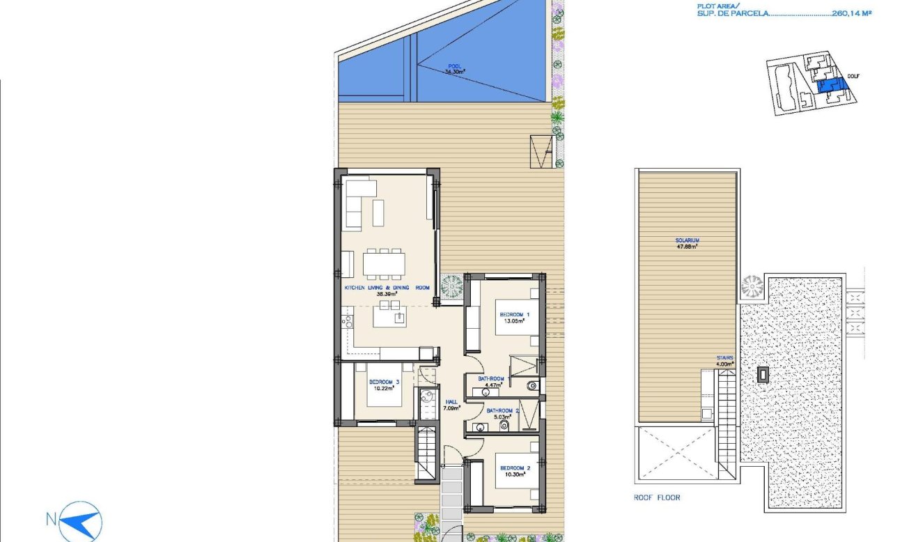 New Build - Villa - Los Alcazares - Serena Golf