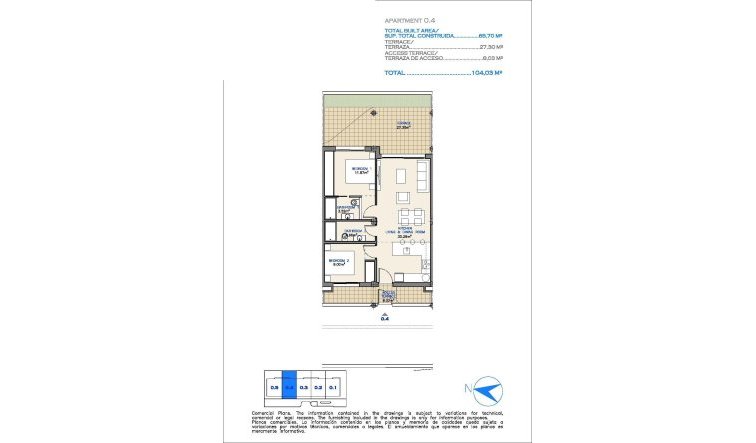 New Build - Apartment / flat - Los Alcazares - Serena Golf