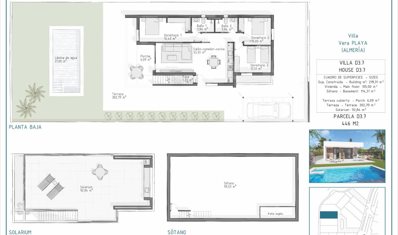 New Build - Villa - Vera - Pueblo Salinas