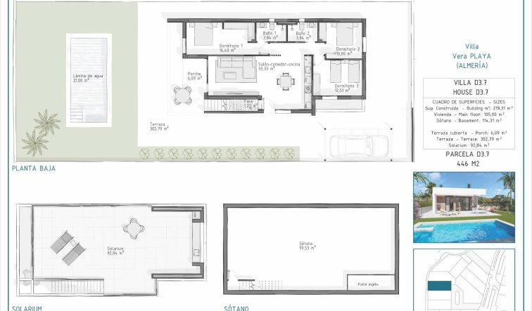 New Build - Villa - Vera - Pueblo Salinas
