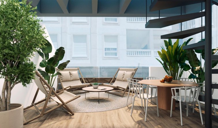 Obra nueva - Ático - Torrevieja - Playa de El Cura