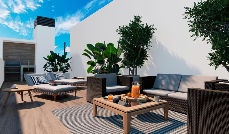 Obra nueva - Ático - Torrevieja - Playa de El Cura