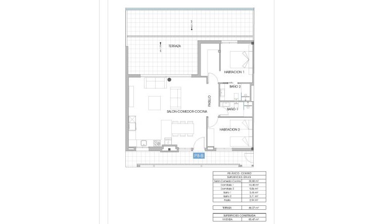 Nouvelle construction - Attique - Villajoyosa - Cala de Finestrat