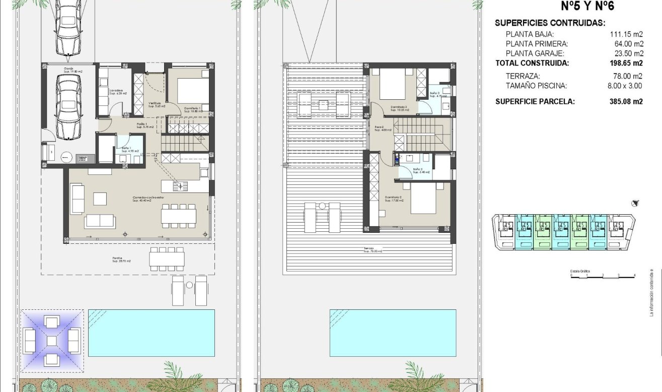 Obra nueva - Villa - Torre Pacheco - Roldán