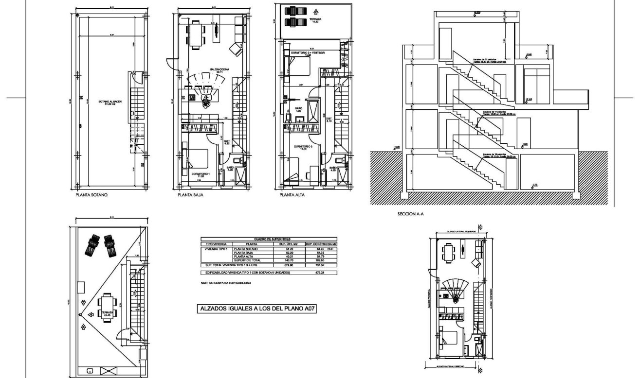 Obra nueva - Villa - Puerto de Mazarron - El Alamillo
