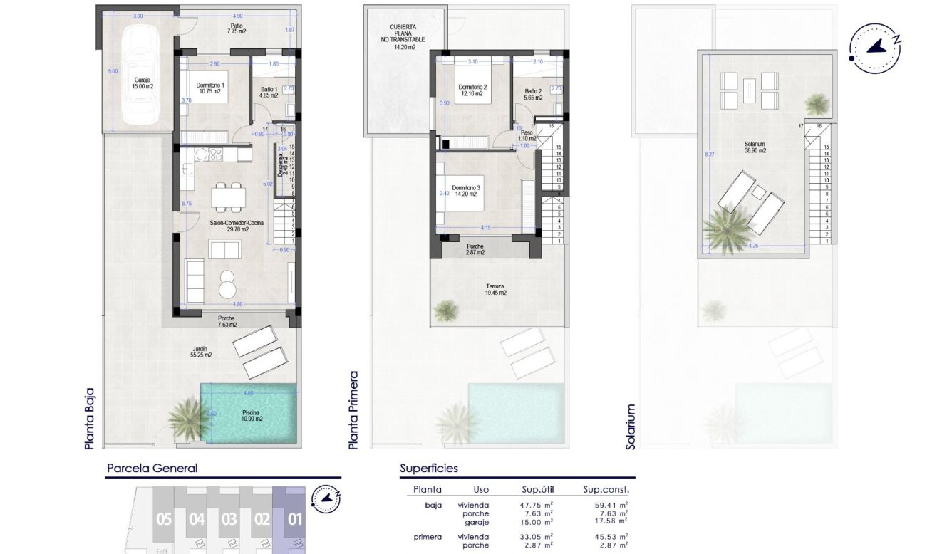 Obra nueva - Villa - San Pedro del Pinatar - Polideportivo