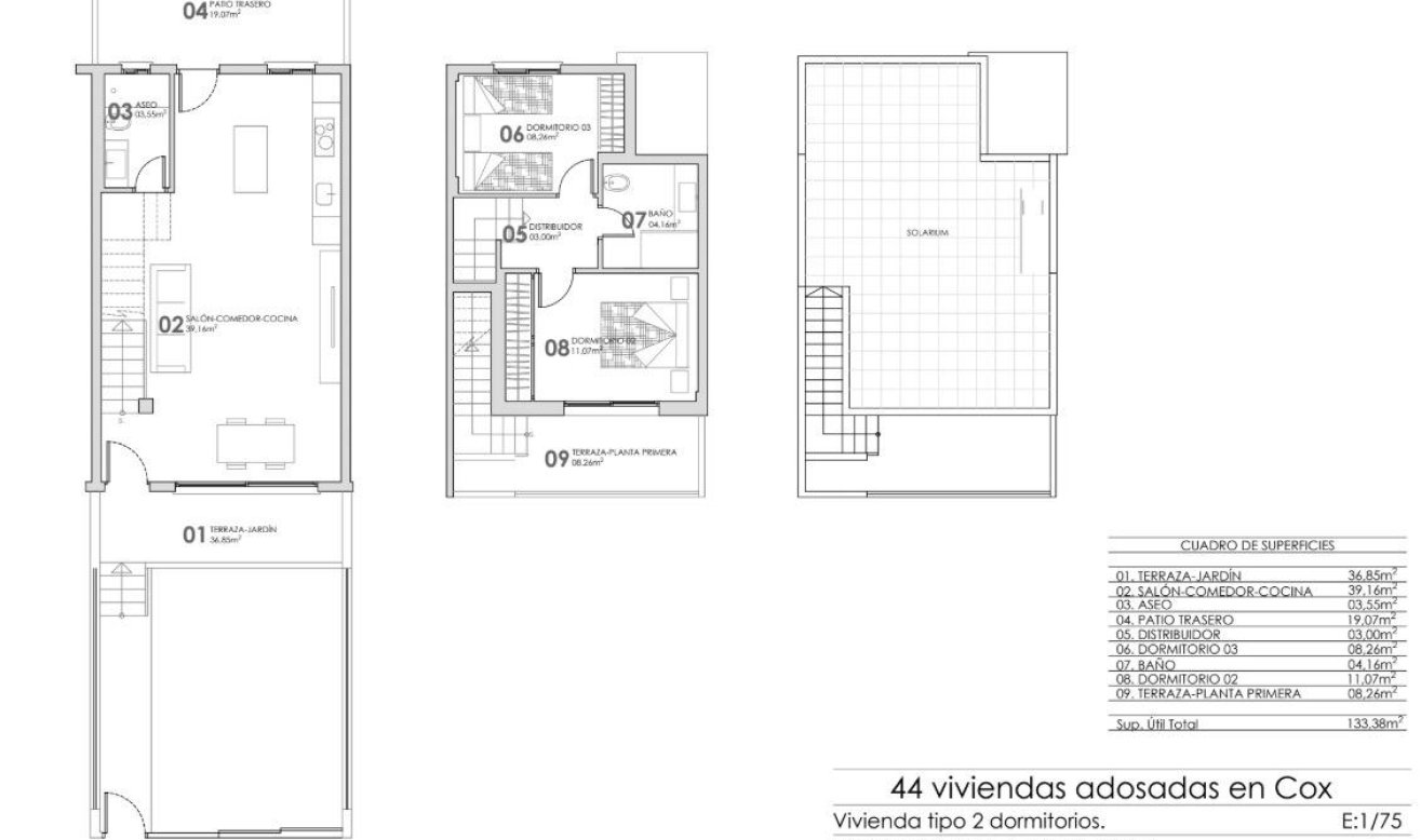 Obra nueva - Adosado - Cox - San Fernando