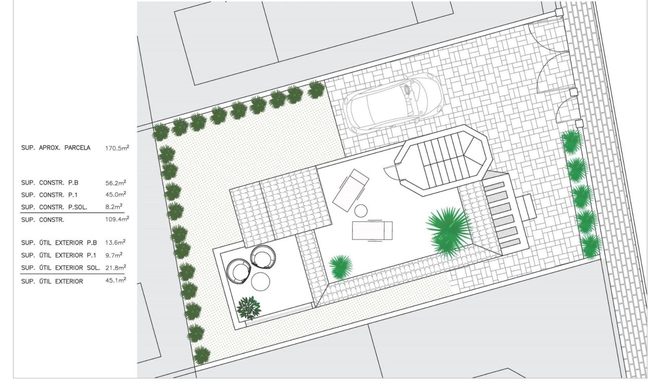 Obra nueva - Villa - San Fulgencio - El Oasis