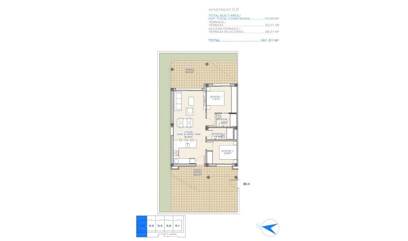 Obra nueva - Apartamento / piso - Los Alcazares - Serena Golf