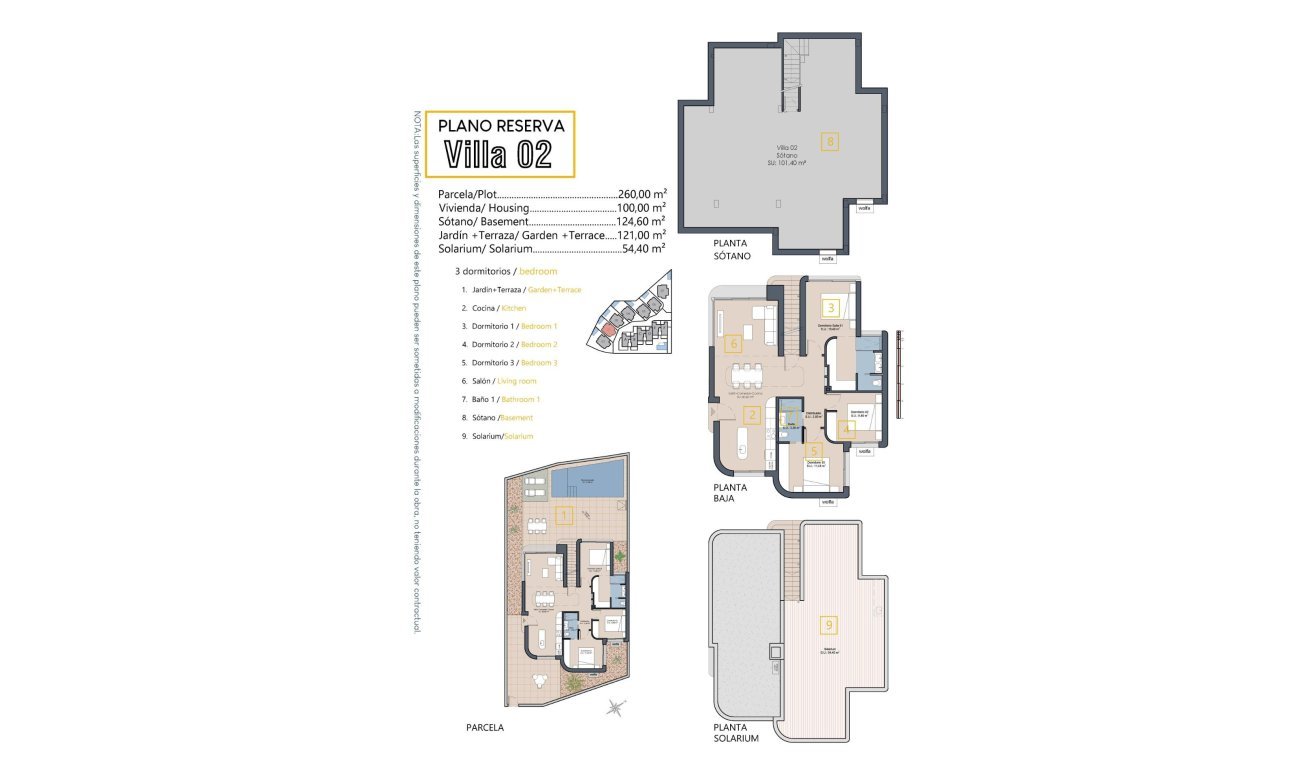 Obra nueva - Villa - Los Alcazares - Serena Golf