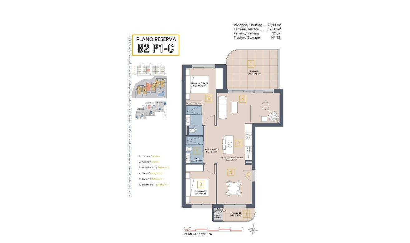 Obra nueva - Apartamento / piso - Los Alcazares - Serena Golf