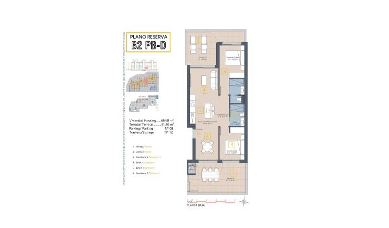 Obra nueva - Apartamento / piso - Los Alcazares - Serena Golf