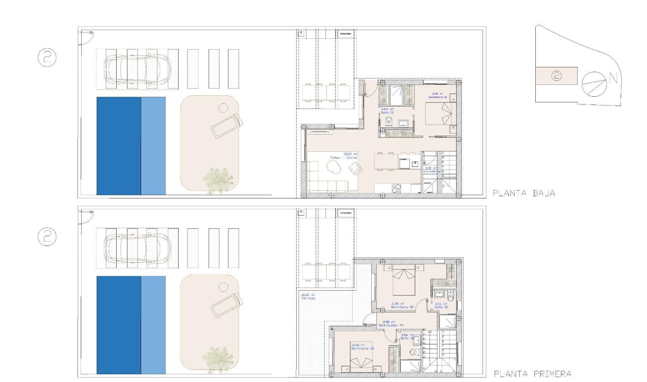 Obra nueva - Villa - San Pedro del Pinatar - Centro