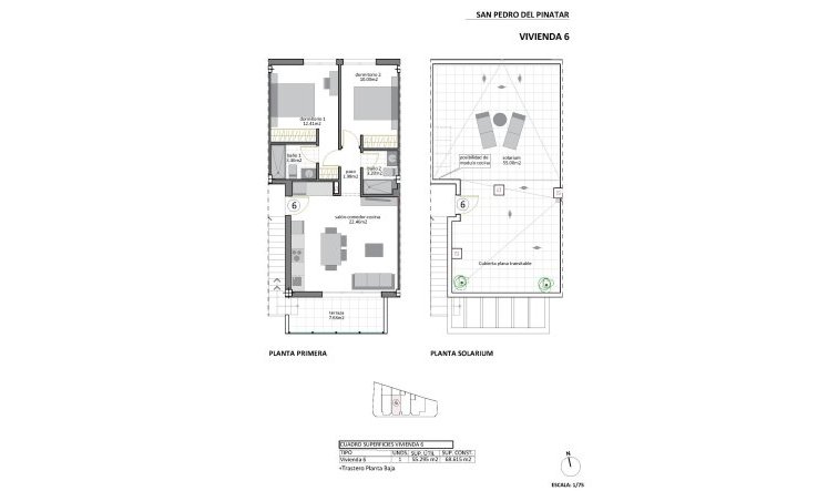 Obra nueva - Bungalow - San Pedro del Pinatar - Los Cuarteros