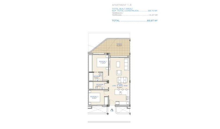 Obra nueva - Apartamento / piso - Los Alcazares - Serena Golf