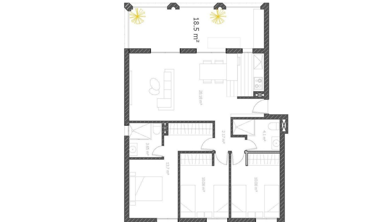 Obra nueva - Apartamento / piso - Villajoyosa - Cala Mallaeta