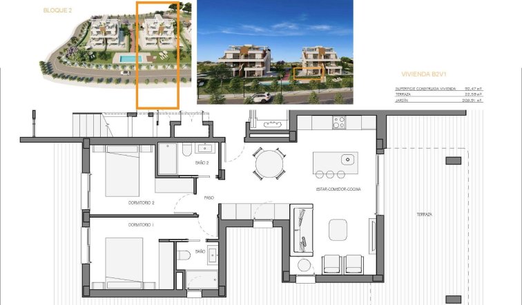 Obra nueva - Apartamento / piso - Fuente Álamo - Hacienda del Alamo