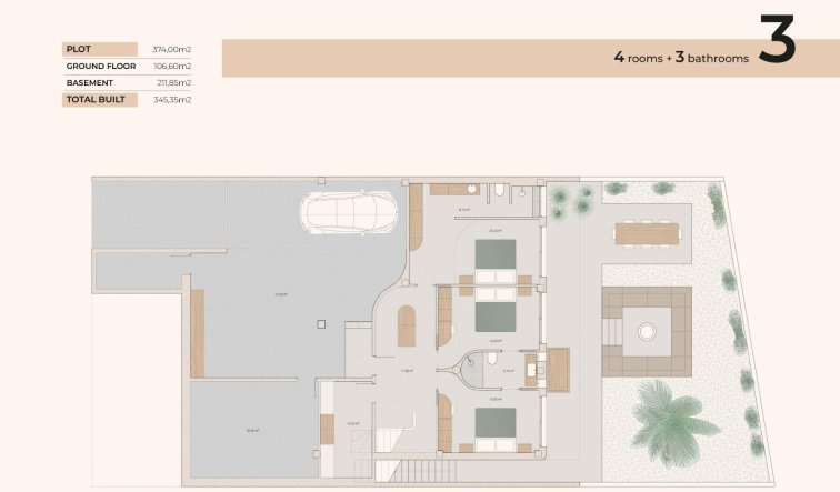 Obra nueva - Villa - Algorfa - La Finca Golf