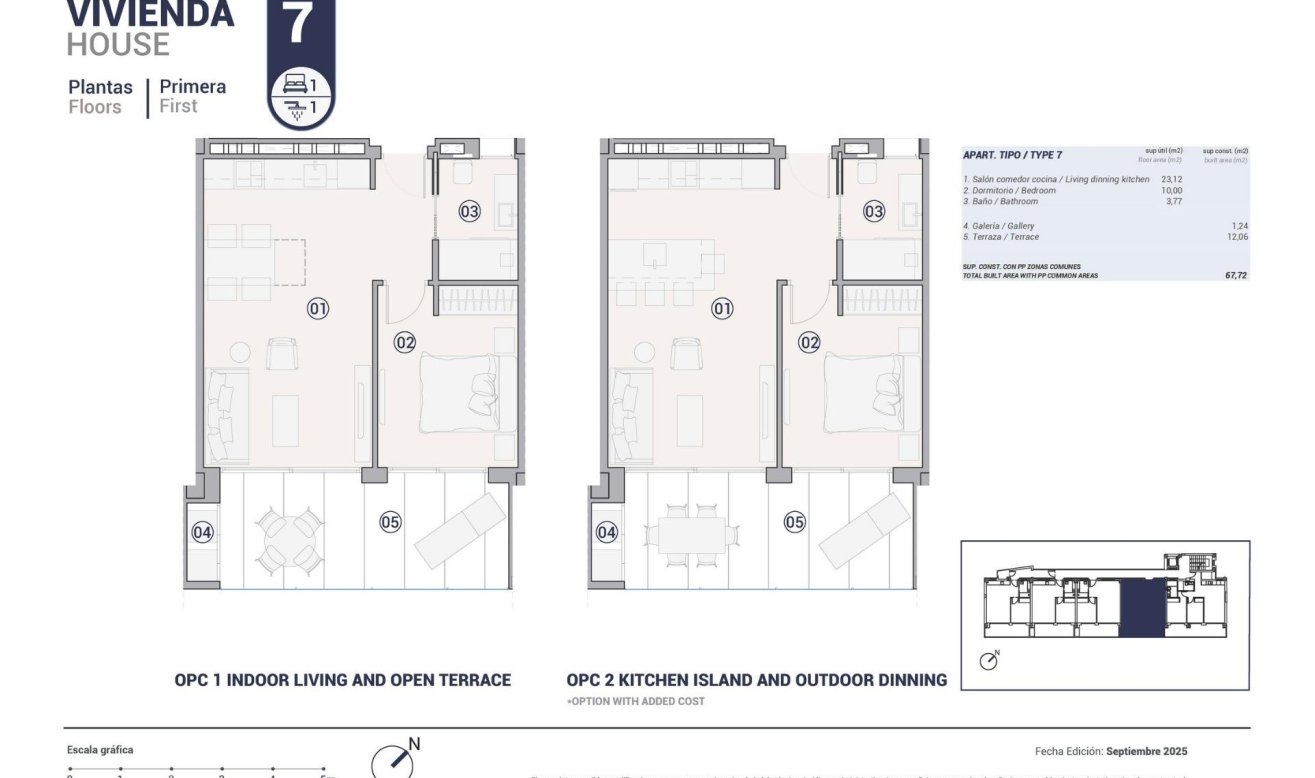 Obra nueva - Apartamento / piso - Villajoyosa - Puntes del Moro
