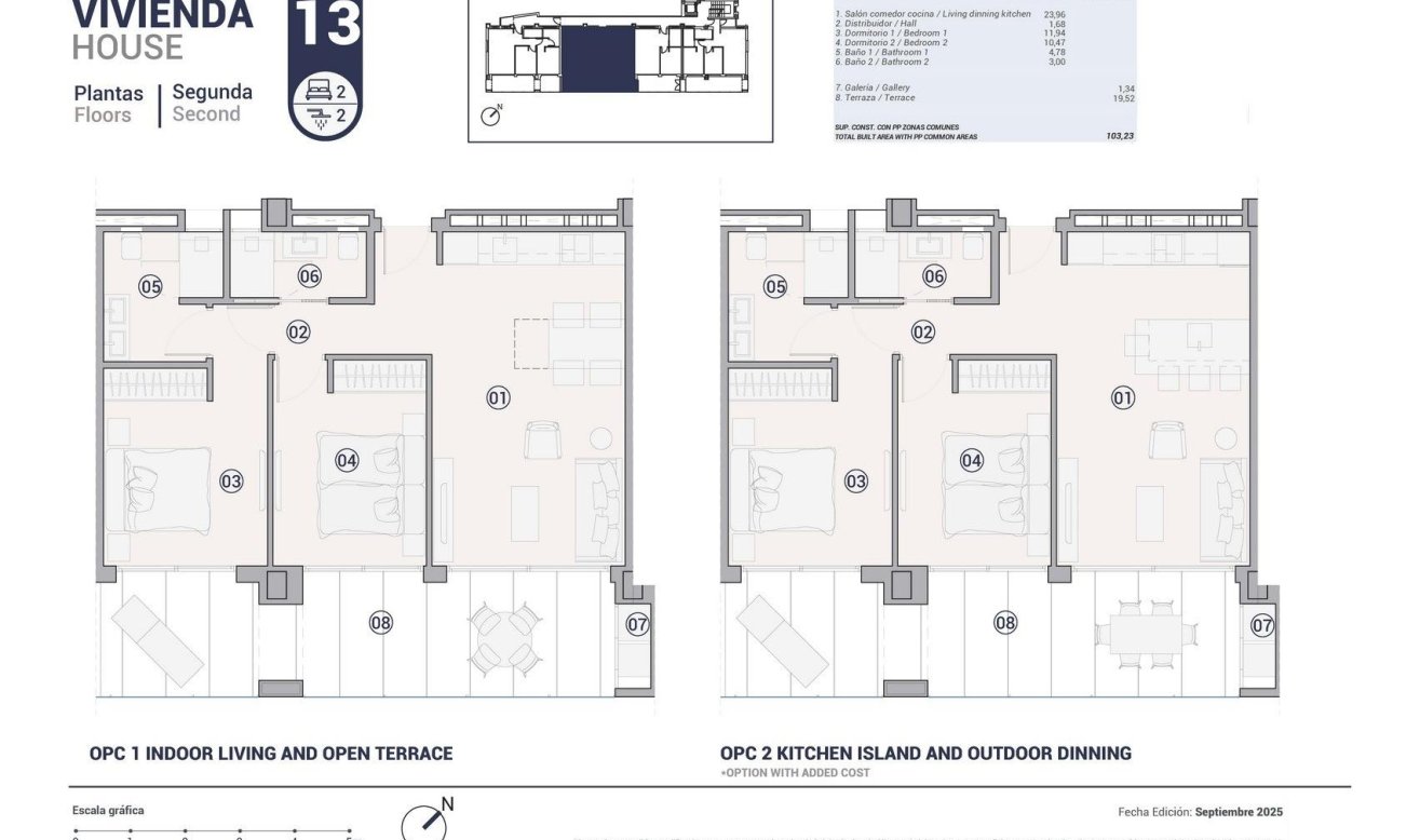 Obra nueva - Apartamento / piso - Villajoyosa - Puntes del Moro
