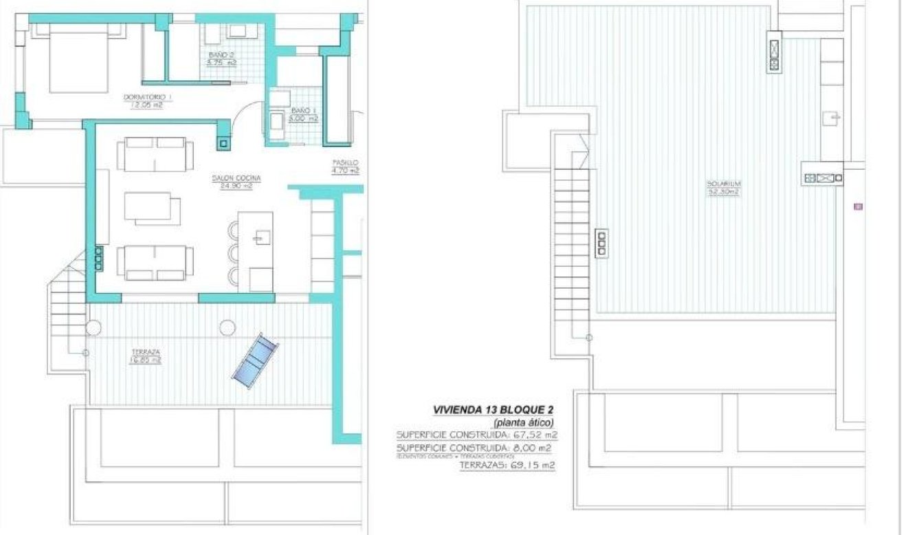 Obra nueva - Ático - Torre Pacheco - Santa Rosalia Lake And Life Resort