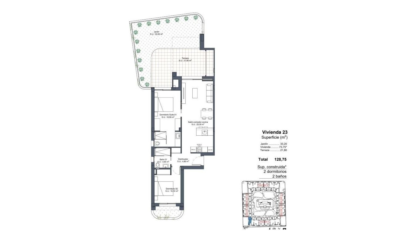Obra nueva - Bungalow - Ciudad Quesada - Lo marabú
