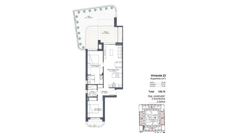 Obra nueva - Bungalow - Ciudad Quesada - Lo marabú