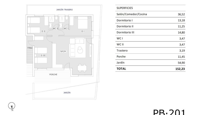 Obra nueva - Bungalow - San Miguel de Salinas - Pueblo