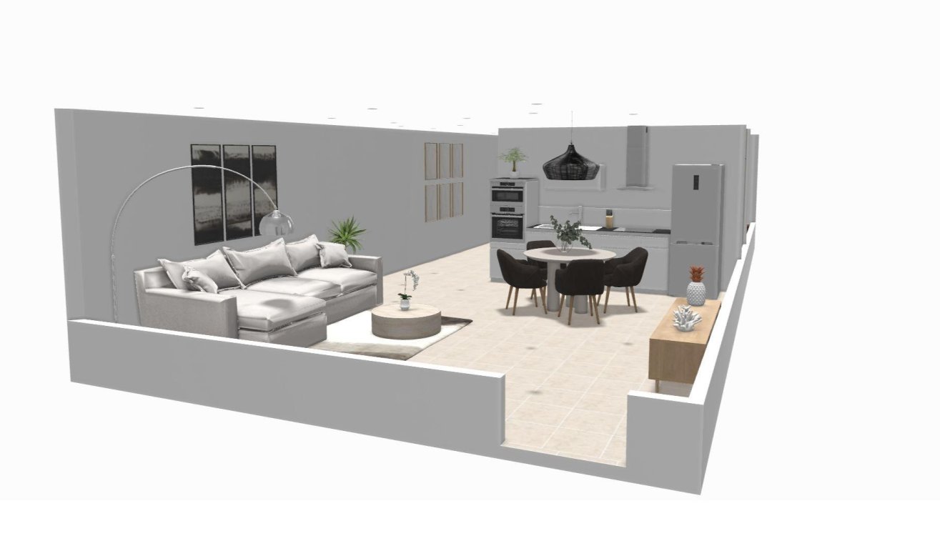 Obra nueva - Bungalow - Hondón de las Nieves - La Canalosa