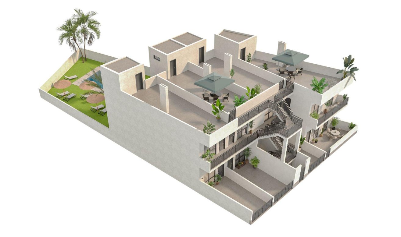 Obra nueva - Bungalow - Hondón de las Nieves - La Canalosa