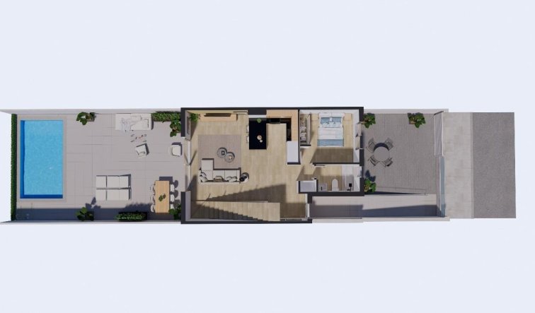 Obra nueva - Adosado - Los Alcazares - Serena Golf