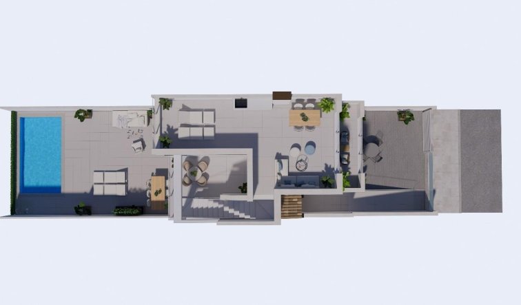 Obra nueva - Adosado - Los Alcazares - Serena Golf