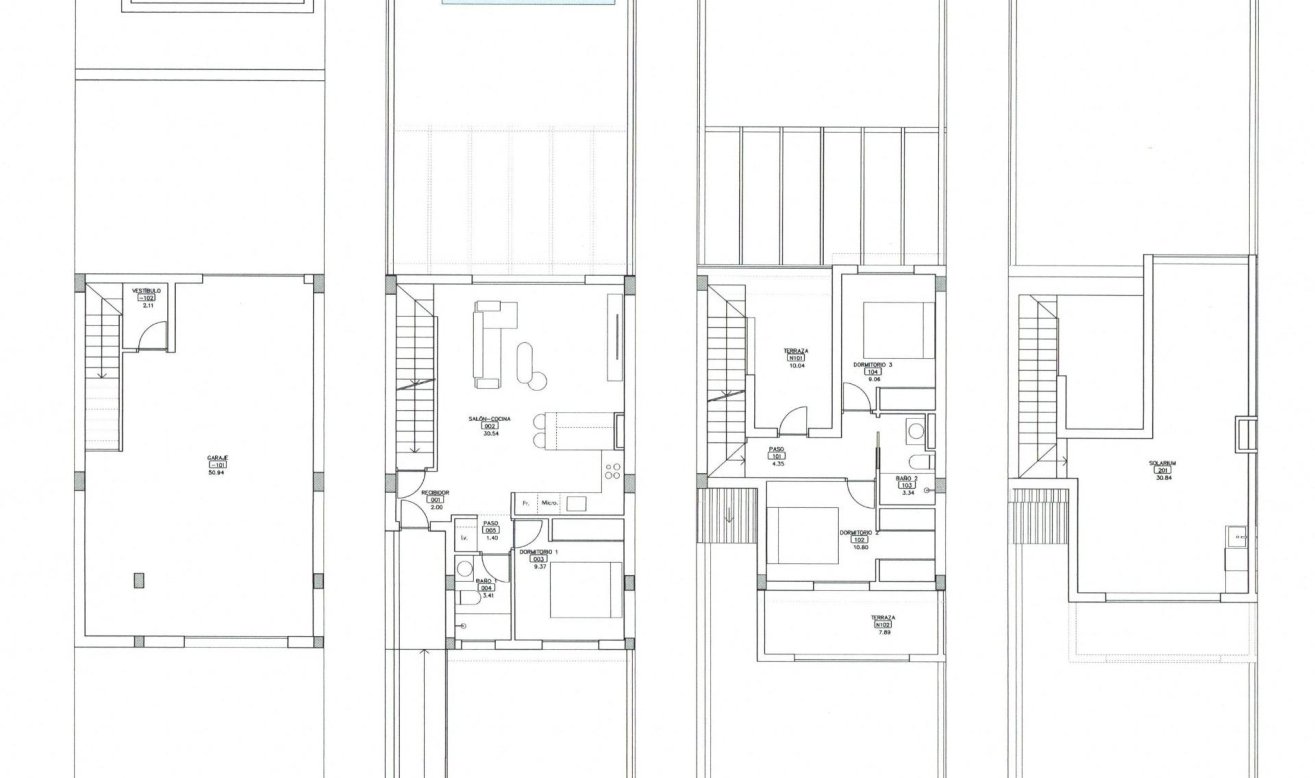 Obra nueva - Adosado - Los Alcazares - Serena Golf