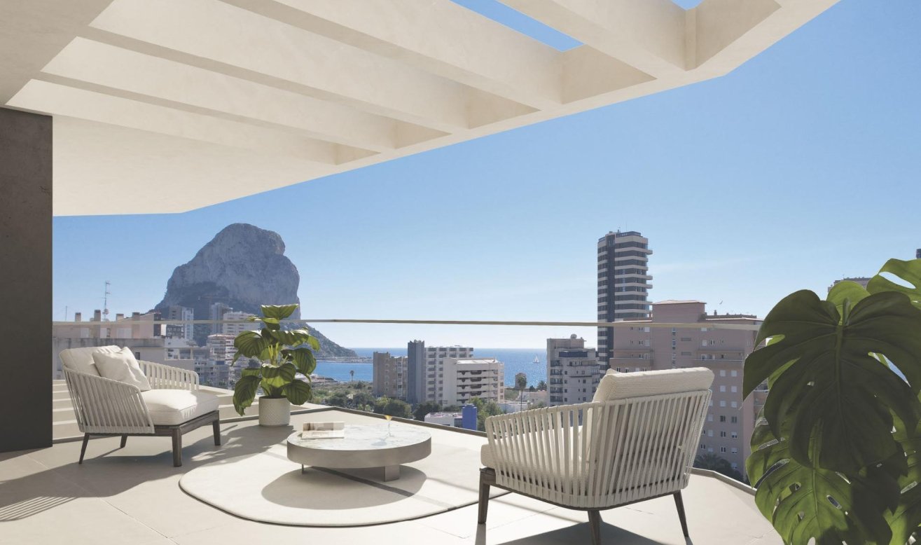 Obra nueva - Apartamento / piso - Calpe - Playa Cantal Roig