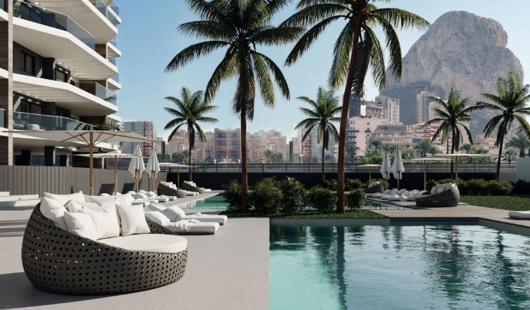 Obra nueva - Apartamento / piso - Calpe - Playa Cantal Roig