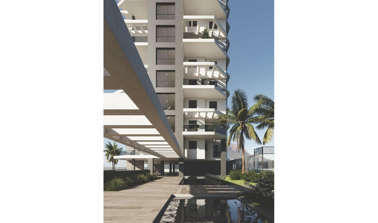 Obra nueva - Apartamento / piso - Calpe - Playa Cantal Roig