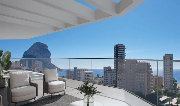 Obra nueva - Apartamento / piso - Calpe - Playa Cantal Roig