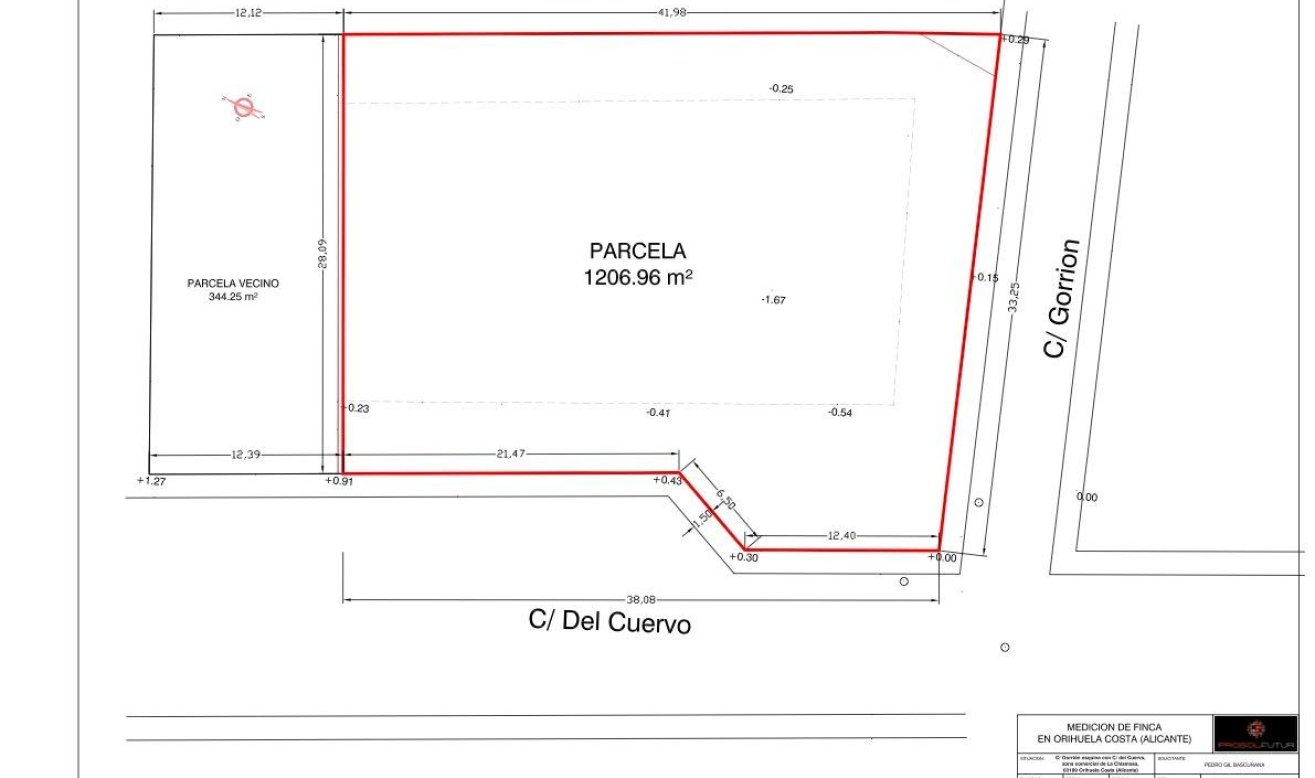 Reventa - Urban building plot - Orihuela Costa - La Florida