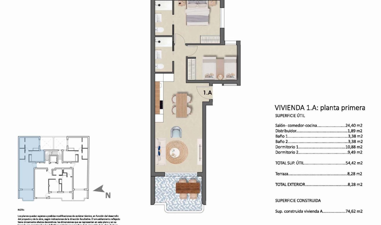 Obra nueva - Apartamento / piso - Pilar de la Horadada - Torre De La Horadada
