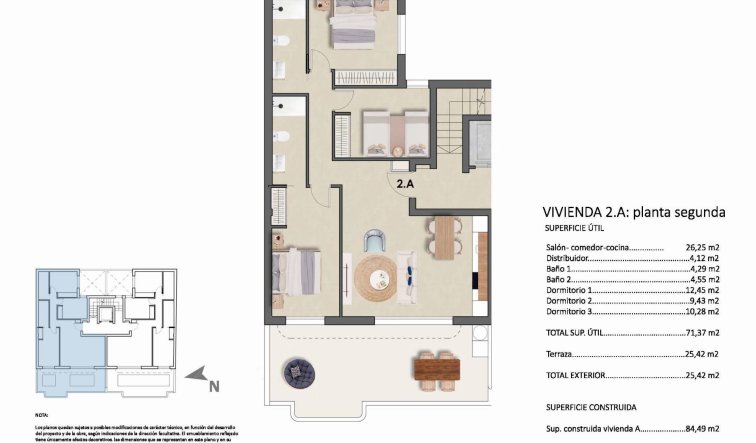 Obra nueva - Ático - Pilar de la Horadada - Torre De La Horadada